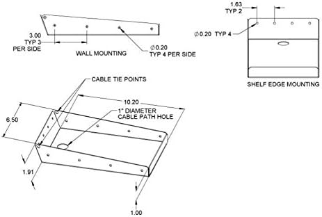Universal Stainless Steel POS Printer Tray