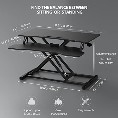 Adjustable Standing Desk Converter