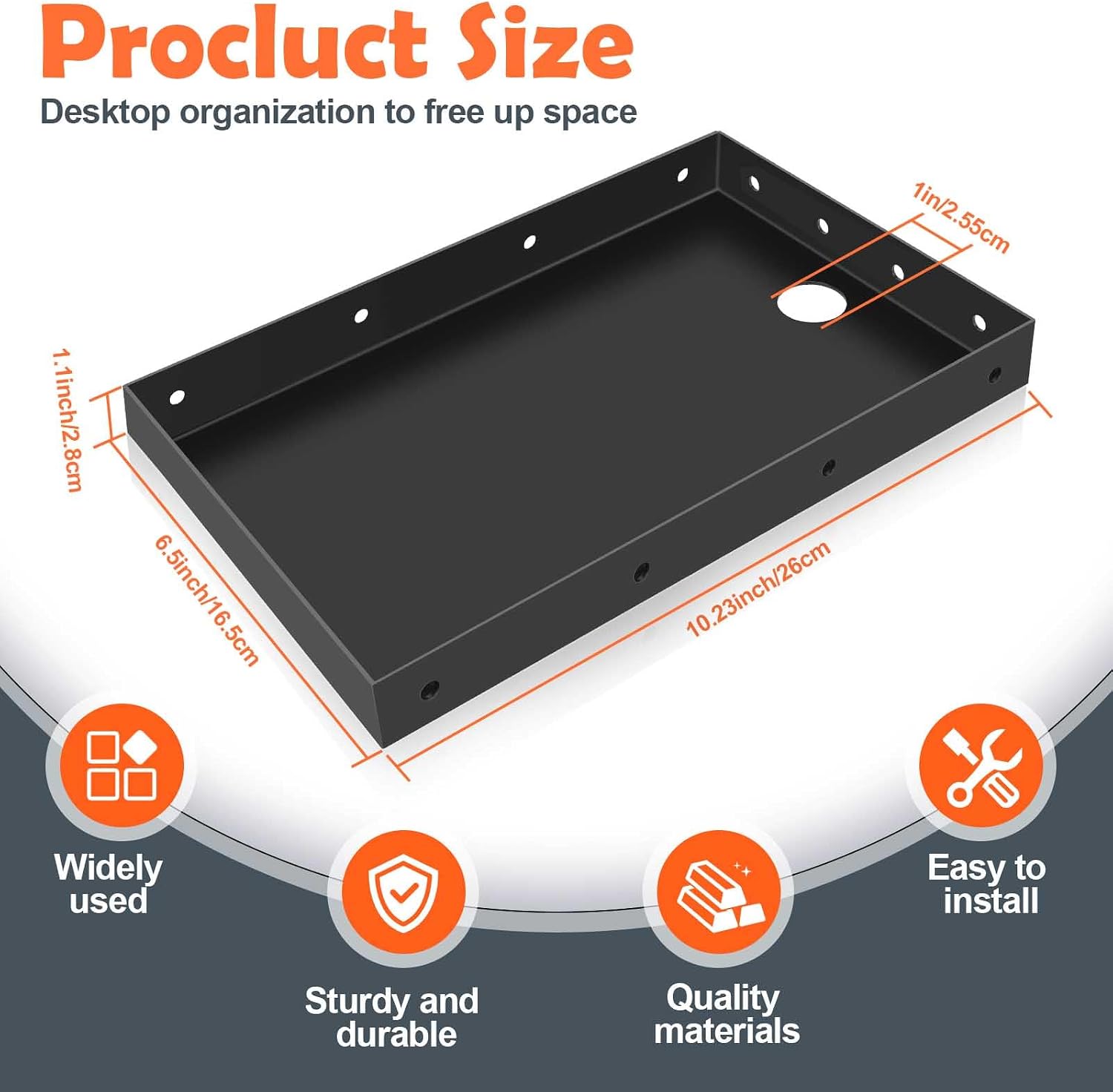 Ecliptica Printer Wall Mount Shelf