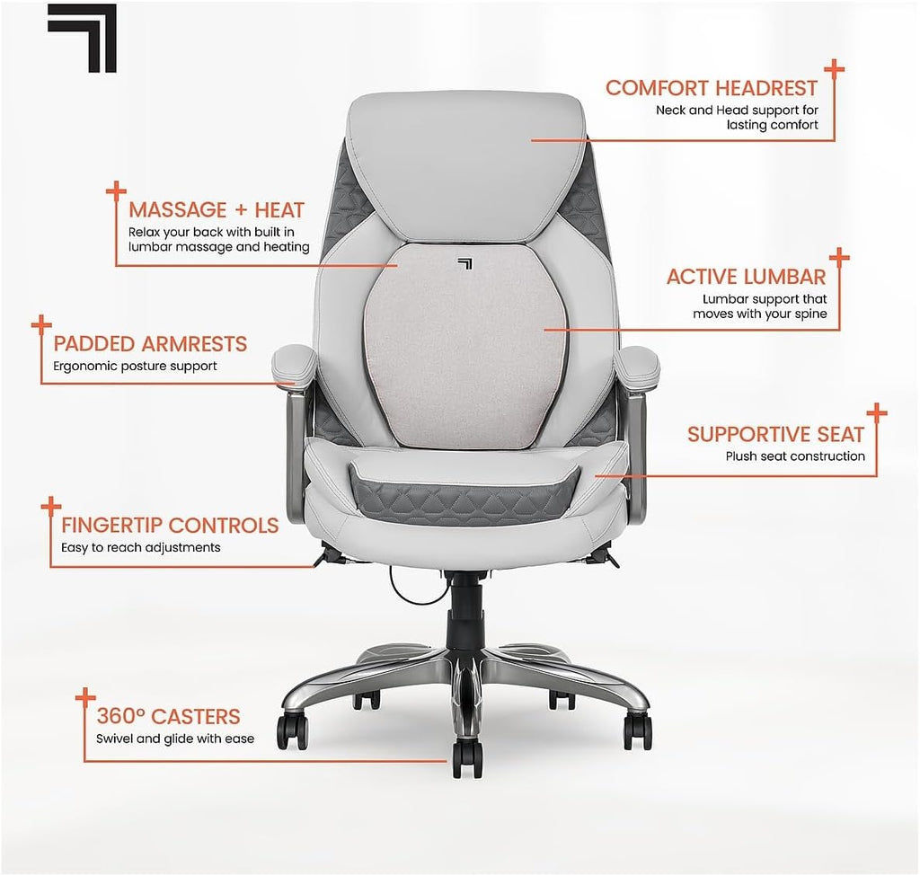 Leather Massage Executive Chair