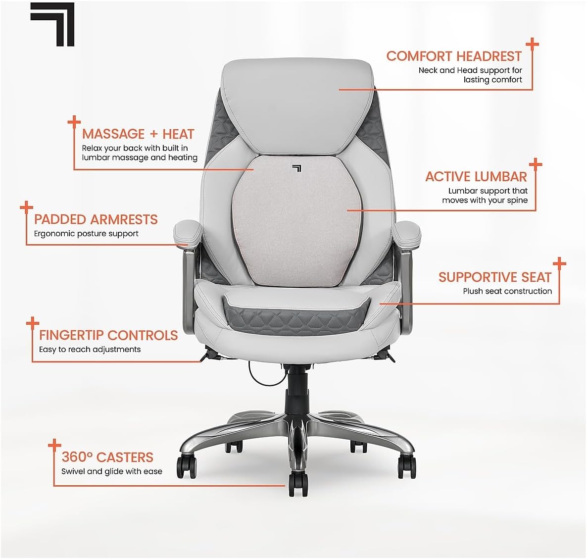 Leather Massage Executive Chair