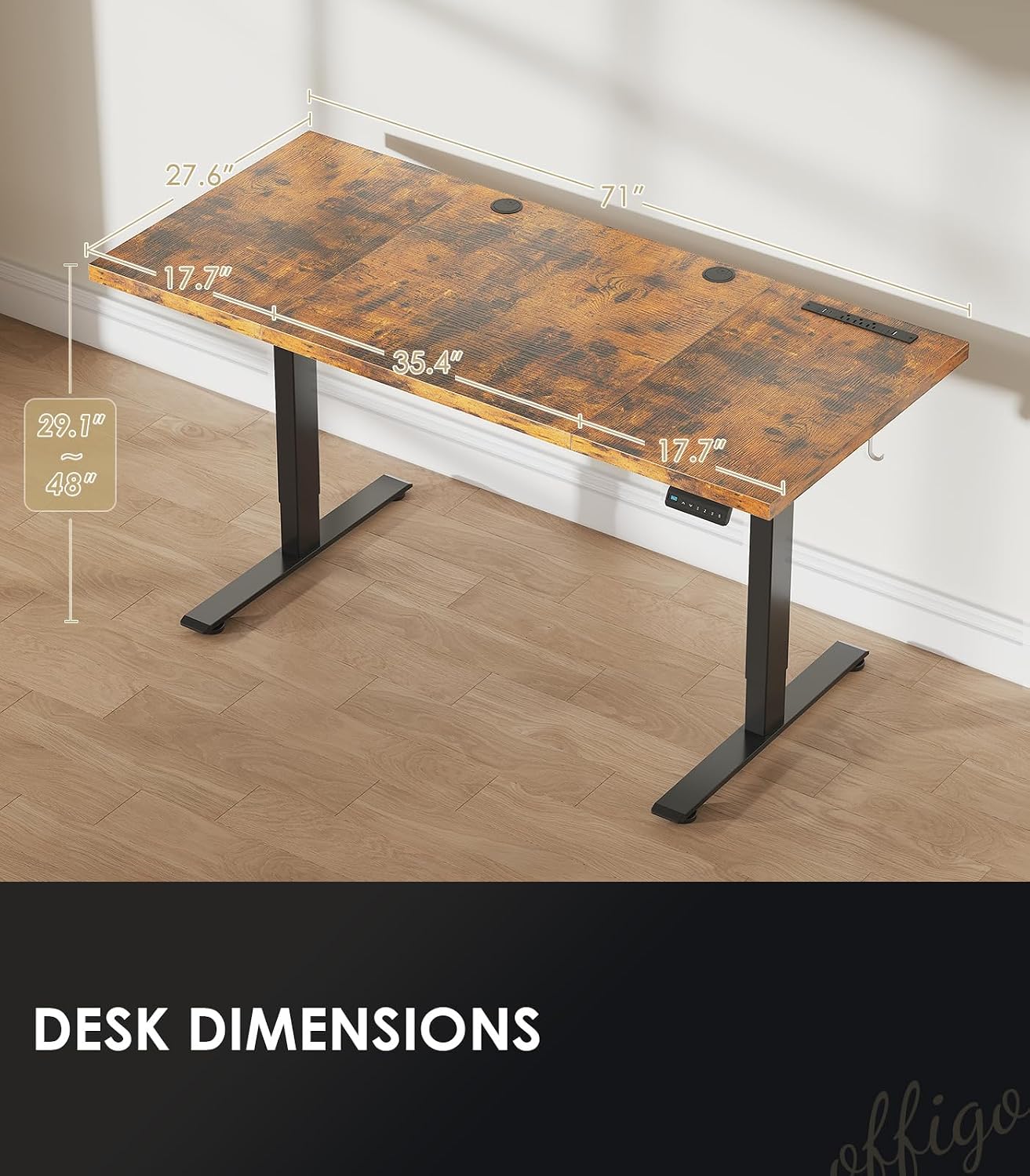 OffiGo Electric Standing Desk