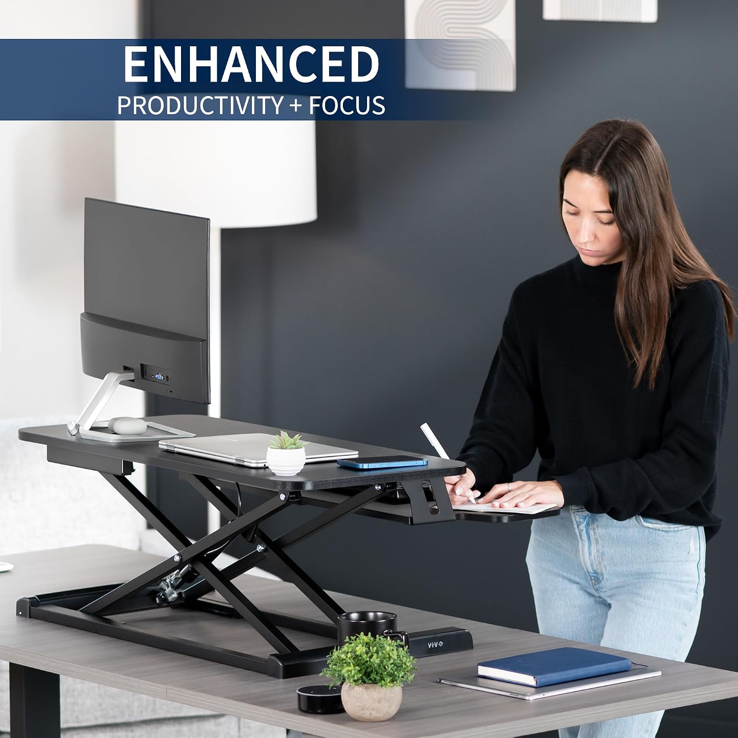 VIVO Desk Converter Riser
