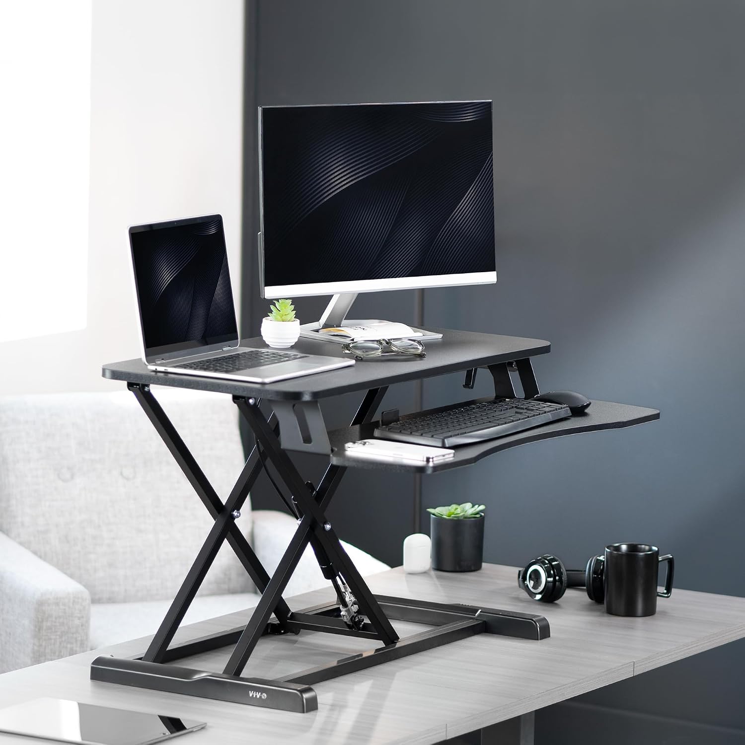 VIVO Desk Converter Riser