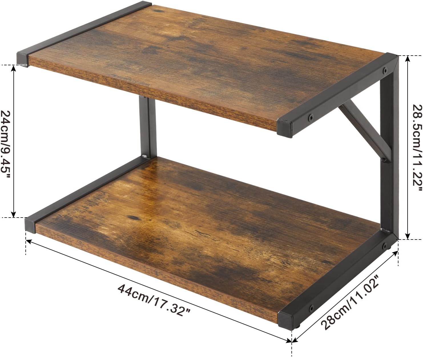 2-Tier Desktop Printer Stand