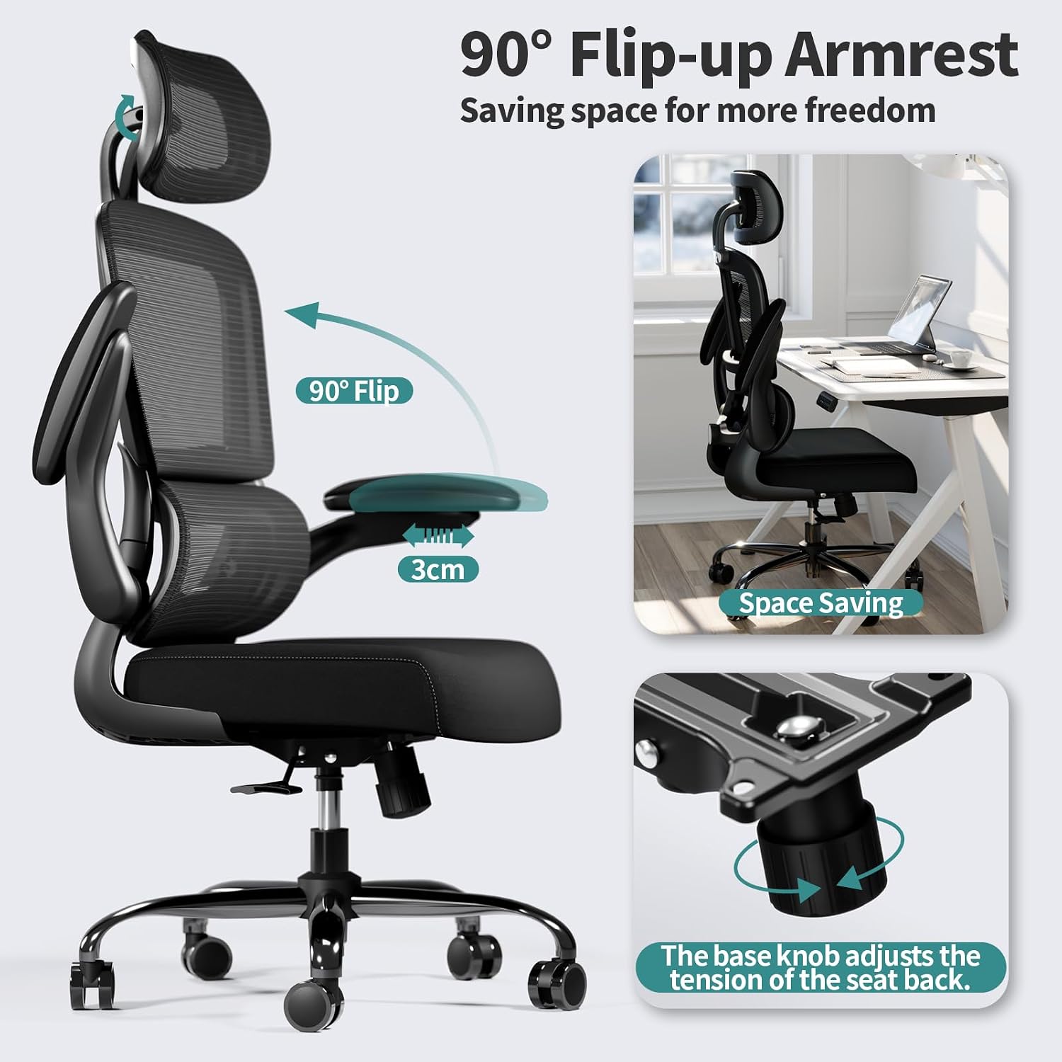 Ergonomic Mesh Office Chair 330LBS