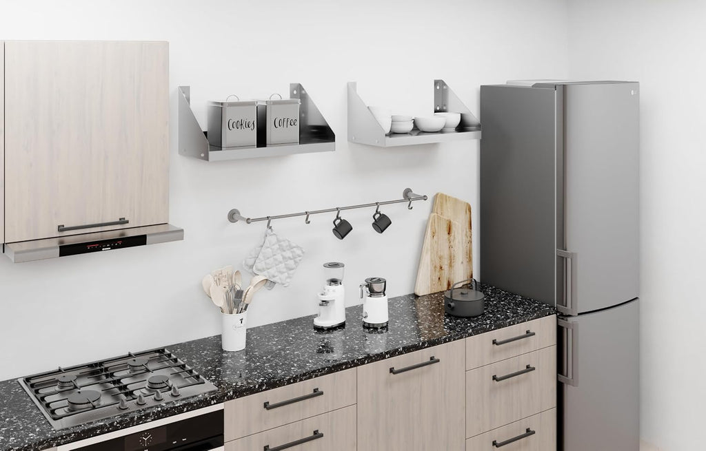 AmGood Stainless Steel Wall Shelf