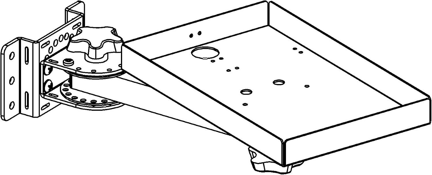 Wall Mount Printer Tray Arm