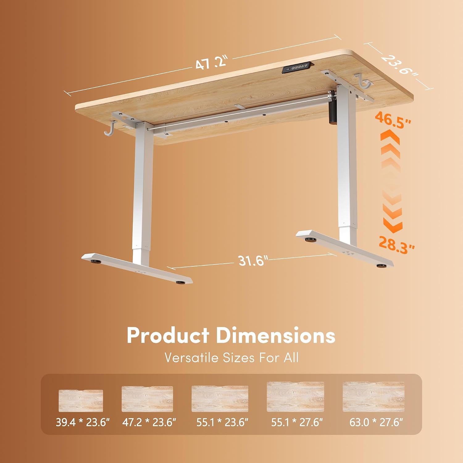 FEZIBO Electric Standing Desk