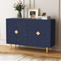 Embossed 4-Door Sideboard