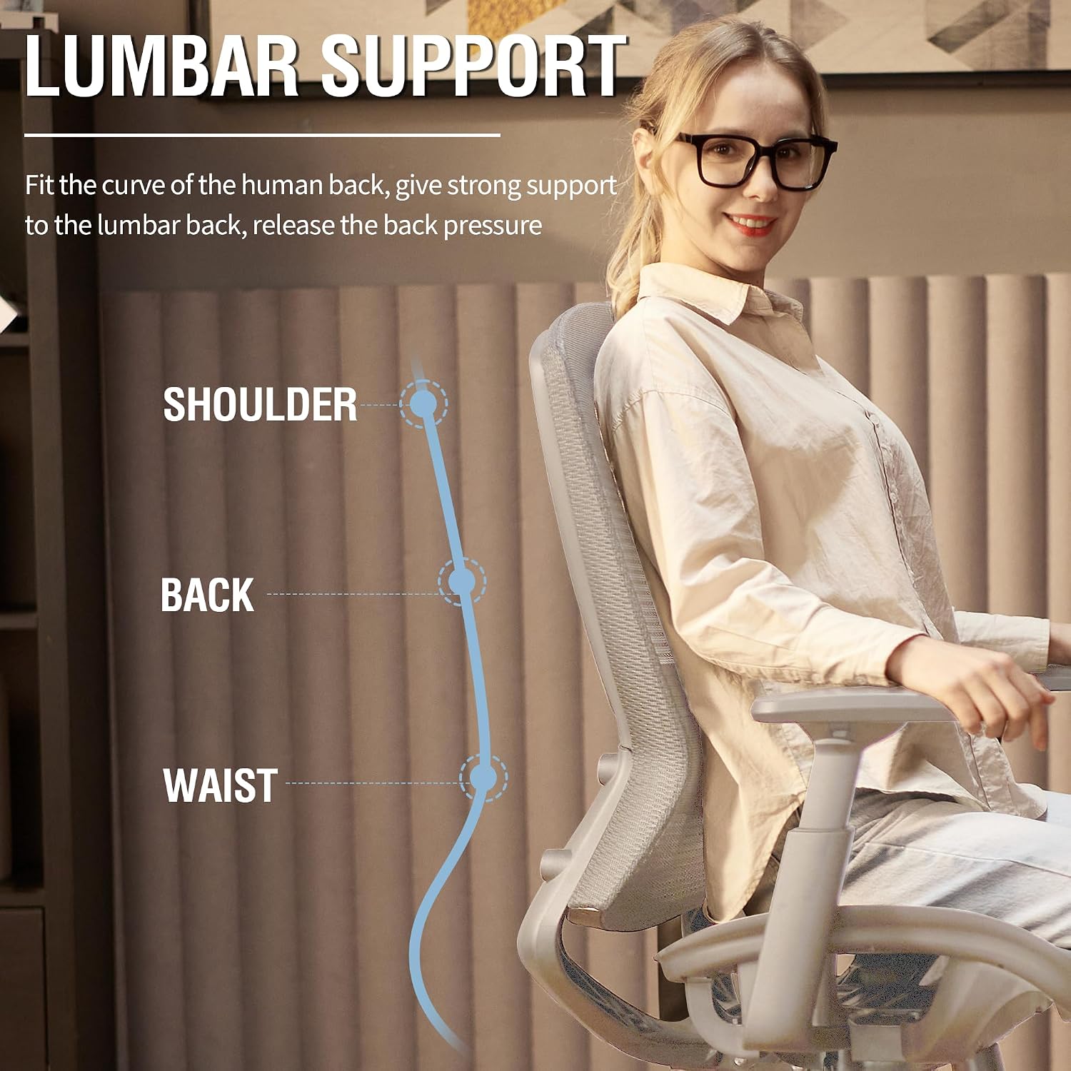 Ergonomic Mesh Office Chair