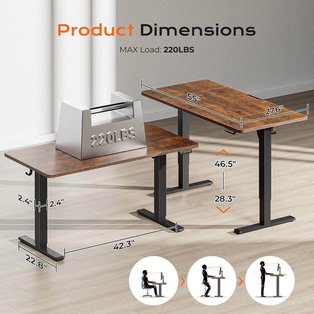 Huuger Electric Standing Desk