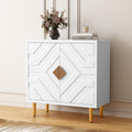 Embossed Door Sideboard Storage Cabinet