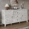 Grey Burl Wood Sideboard