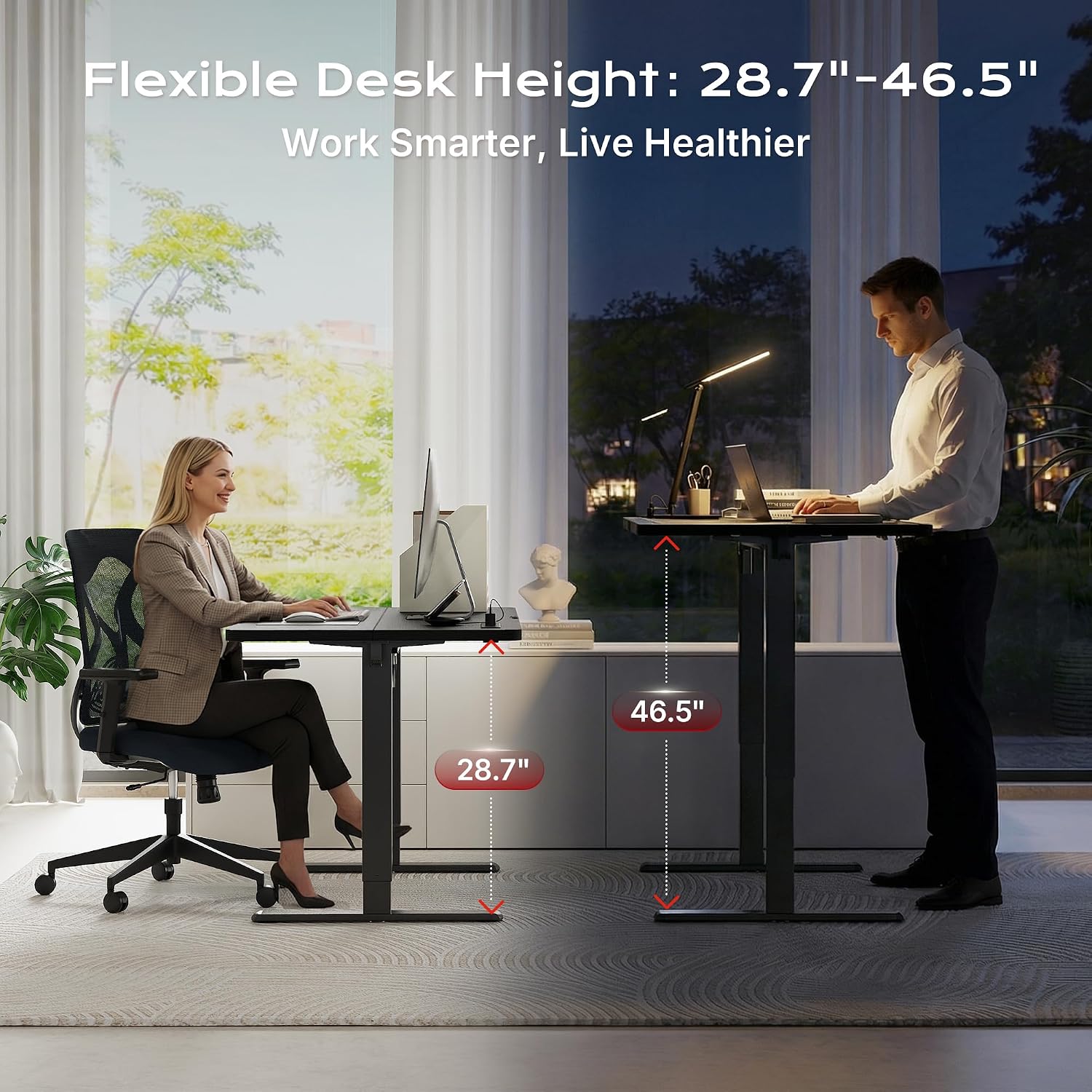 Huuger Electric Standing Desk