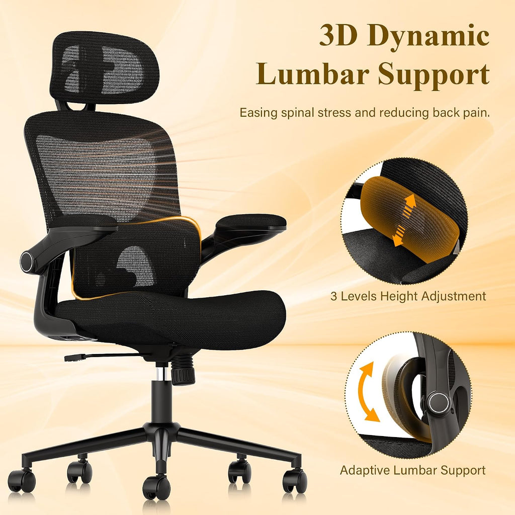 High Back Ergonomic Mesh Office Chair