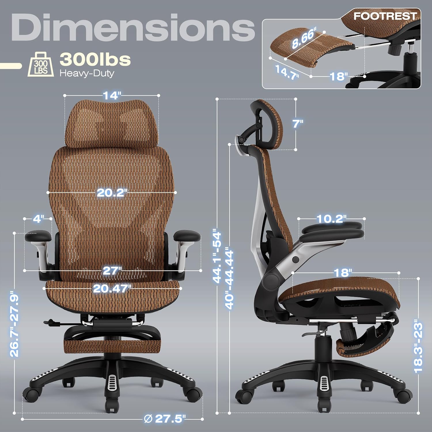 Ergonomic Mesh Office Chair